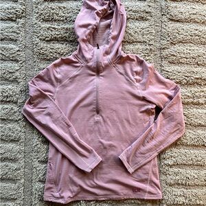 Stio Pink Hooded Sweatshirt